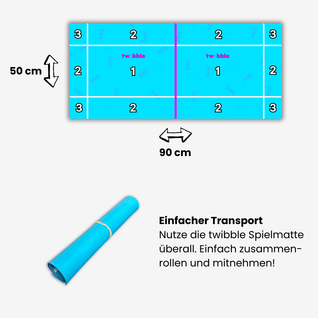 Spielmatte + twibble Pro Bundle